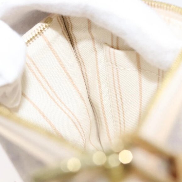 LOUIS VUITTON Damier Azur Neverfull PM Pouch Accessory Pouch LV Auth BA6980 - Picture 13 of 16